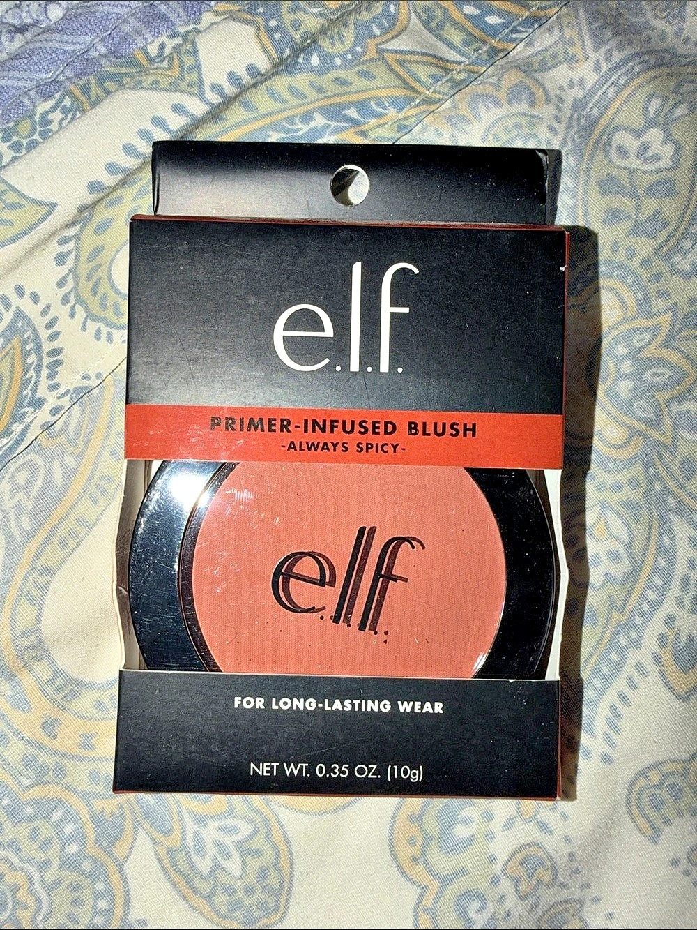 e.l.f. Primer-Infused Blush - Always Spicy. Pink